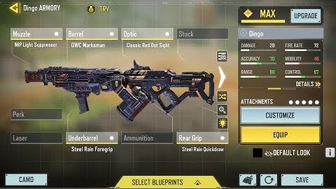 the *NO RECOIL* DINGO in COD MOBILE after Update! 🔥(META)