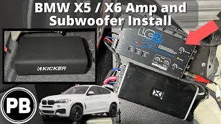 2014 - 2019 BMW X5 / X6 Amp and Sub Install