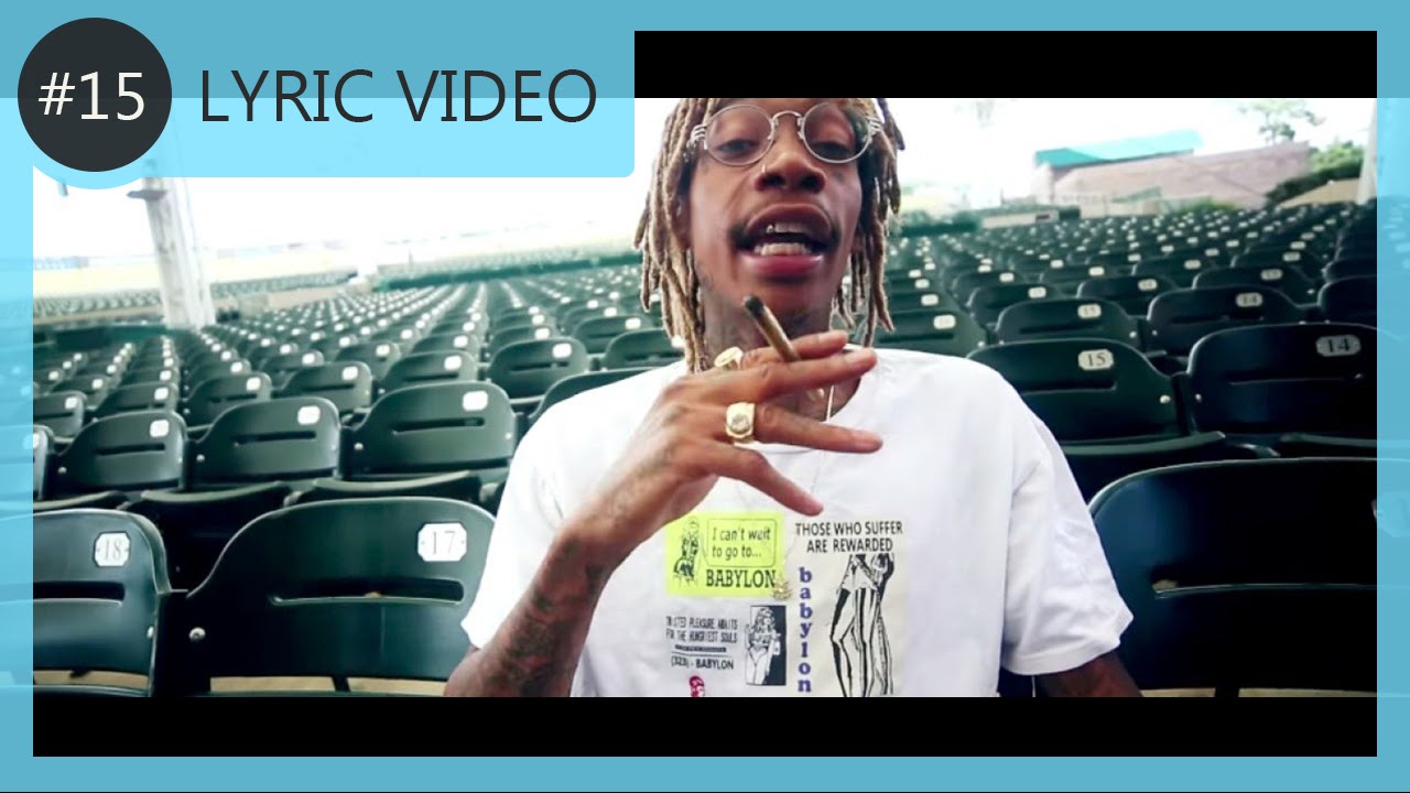  Wiz Khalifa - No Gain | LYRIC VIDEO #15