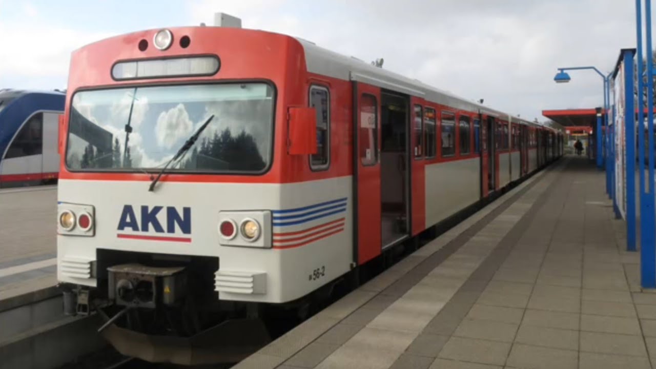 [Sound] Triebzug LHB-ABB VTA | VT 2.56 | AKN Eisenbahn AG, Kaltenkirchen (Kreis Segeberg)