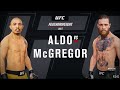 EA Sports UFC 4 - José Aldo vs Conor McGregor - Gameplay (PS4 HD) [1080p60FPS]