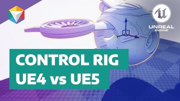 Comparing Control Rig Between Unreal 4 and 5!
