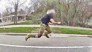 Officers Shoot Suspect After He Runs Toward Them With Knife