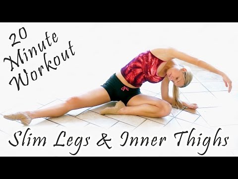 Lean Legs & Inner Thigh Clarity 20 Minute Workout & Stretches - Donnie Fitness