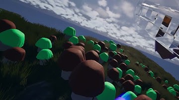 Too many mushrooms = Slow mo