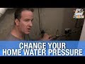 How to Change Your House Water Pressure