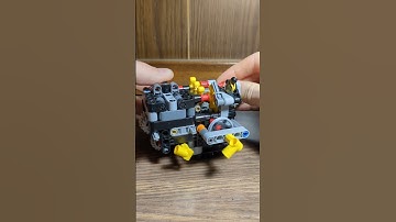 8 Speed Sequential Transmission #lego #gearbox # transmission