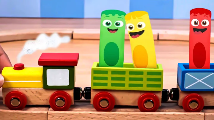 How To Draw Train 🚂 | Fun Drawing And Coloring With Color Crew | HooplaKidz How To