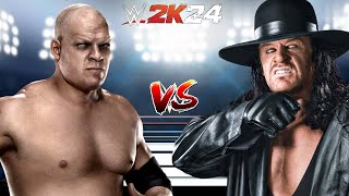 WWE 2K24 KANE VS. THE UNDERTAKER IN A CASKET MATCH!