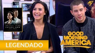 ENTREVISTA | Nick e Demi anunciam a "The Future Now Tour" no GMA