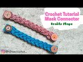 Konektor Masker Rajut Kepang || Crochet mask adapter || Hilma Crochet