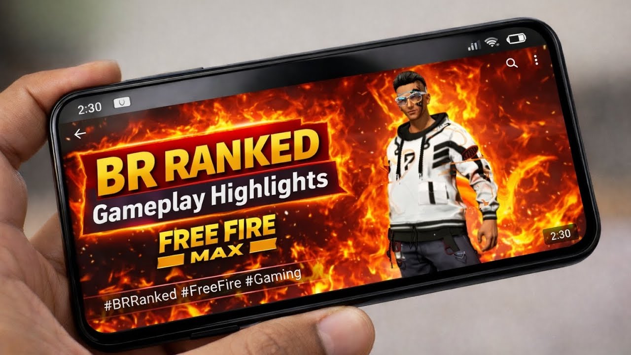 Free Fire MAX BR Ranked Push Gameplay | Intense Fire Fights & Clutch Moments