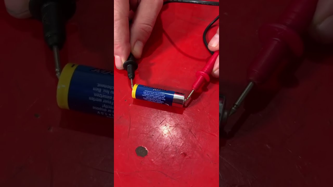 Comment Tester Une Pile Pour Savoir Si Elle Est HS Astuce Avec Un Multim Tre Multimetre