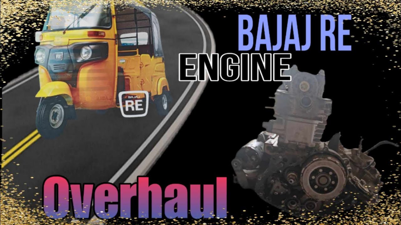 Bajaj Re Engine Overhaul Connecting Rod & Cylinder Block - YouTube