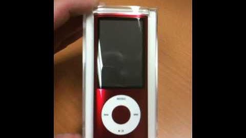 Maccast: 5th Gen iPod nano Unboxing
