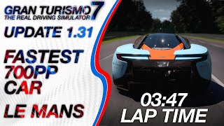 Gran Turismo 7 - Best 700pp Car Le Mans - Update 1.31 (GT7 Update 1.31 Fastest money grind)