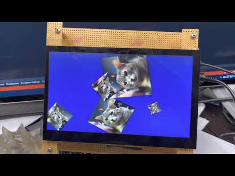 Sprite rotation on STM32