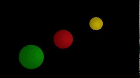 Blender 3D Light Animation