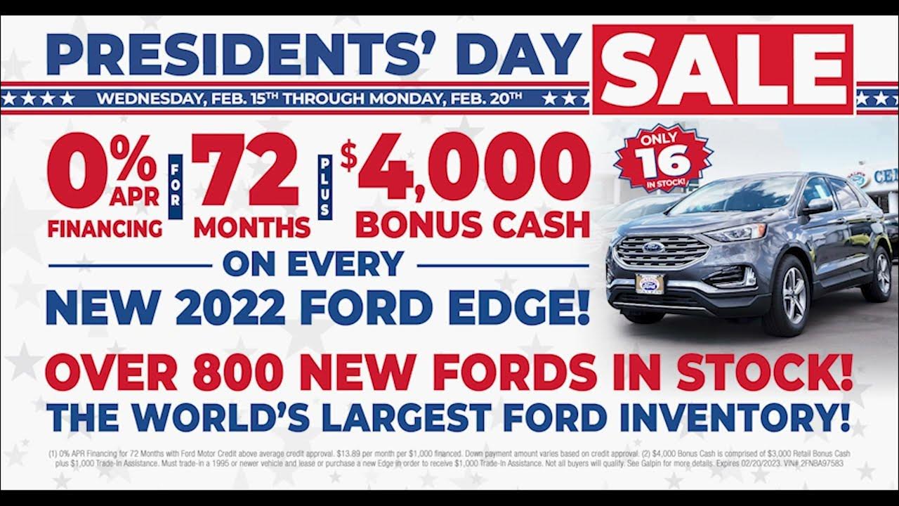 Galpin Ford Presidents' Day Sale! YouTube
