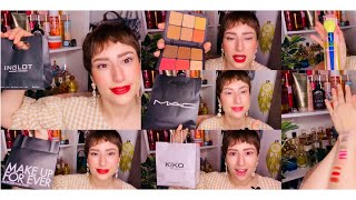 Makeup Haul أكبر مشتريات الميكاب تجنن ?من kiko / Mac / makeup forever