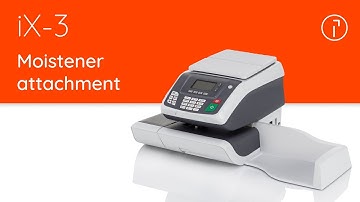 iX-3 Quadient Mailing System – Moistener attachment