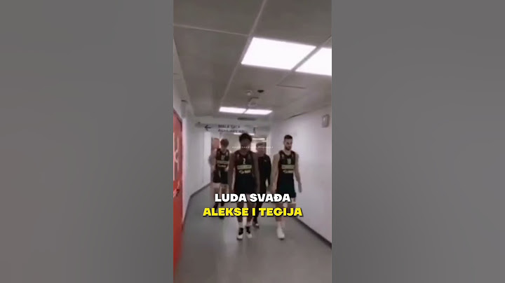 Aleksa Avramović Vladan Tegeltija KK Partizan TV