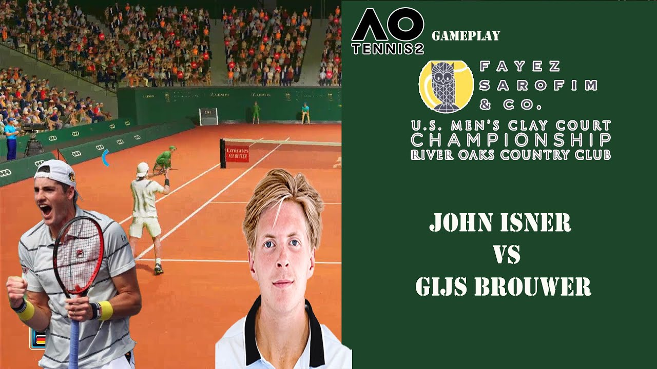 John isner vs gijs brouwer