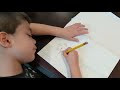 5-year old drawing peptides