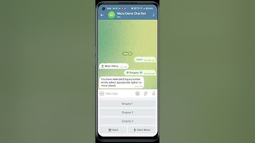 How to create chatbot using menu builder bot in telegram | menu builder bot tutorials