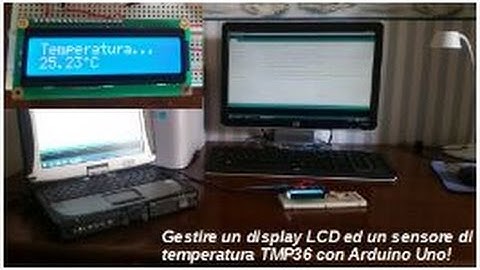 Gestire un display LCD ed un sensore di temperatura con Arduino Uno