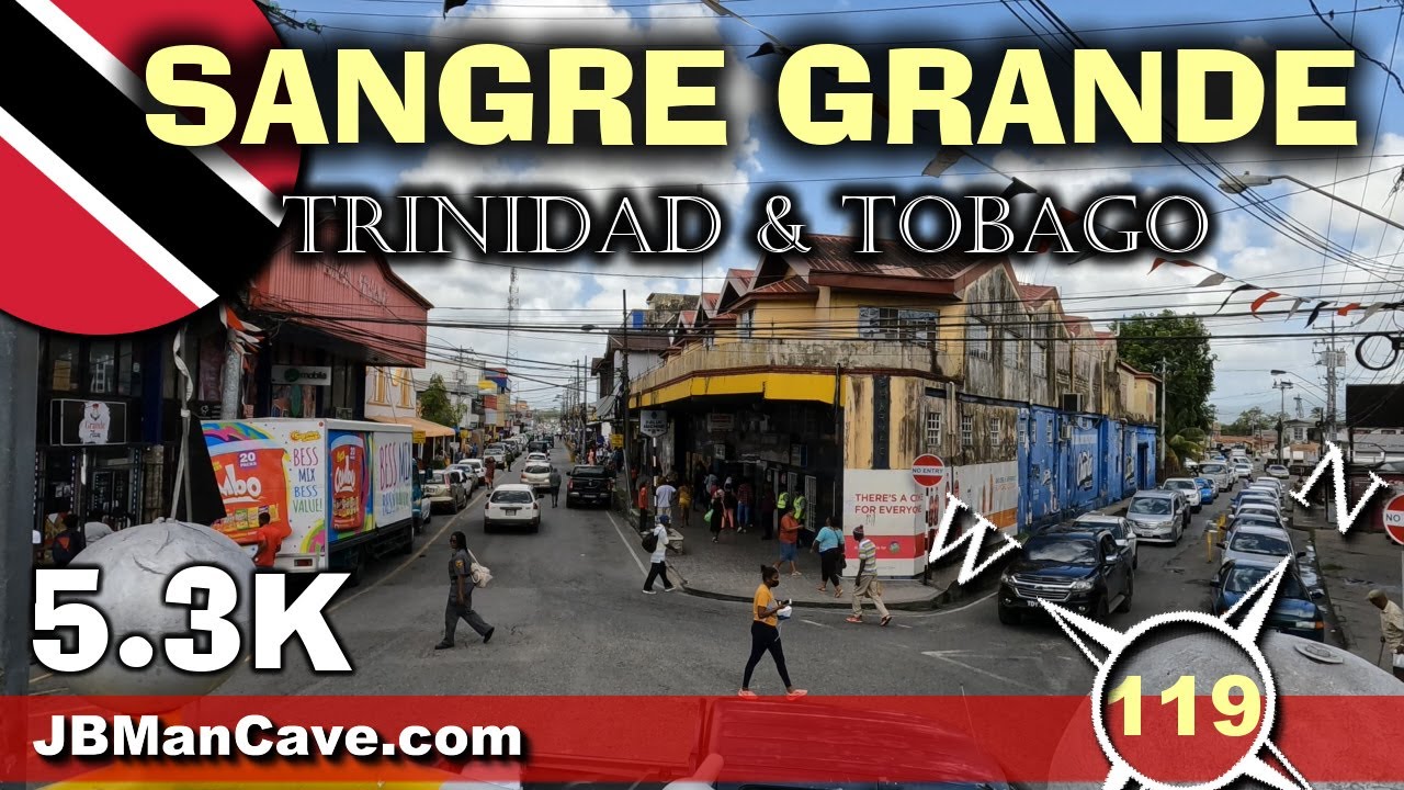 SANGRE GRANDE Trinidad and Tobago Caribbean Walk Through 4K 5.3K JBManCave.com