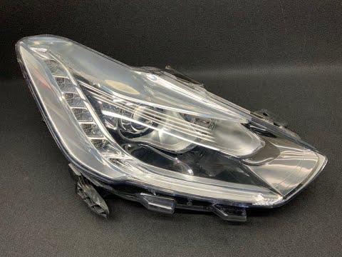 CT005 B8 シトロエン DS5 シック クラブレザー 右ヘッドライト - YouTube
