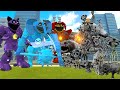 NEW MECHA TITAN CATNAP VS BUBBA VS DOGDAY TITAN AND ZOONOMALY MONSTERS In Garry
