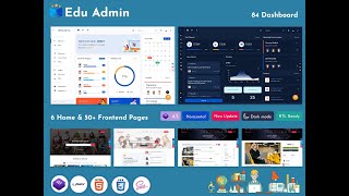 EduAdmin - Education Bootstrap 5 Dashboard And Learning WebApp Templates
