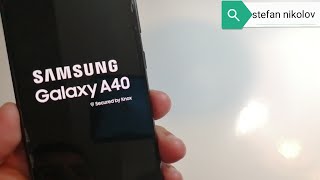 Samsung A40 SM-A405F. Remove Google Account. Bypass FRP.