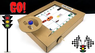 How To Make Car Racing Desktop Game from Cardboard