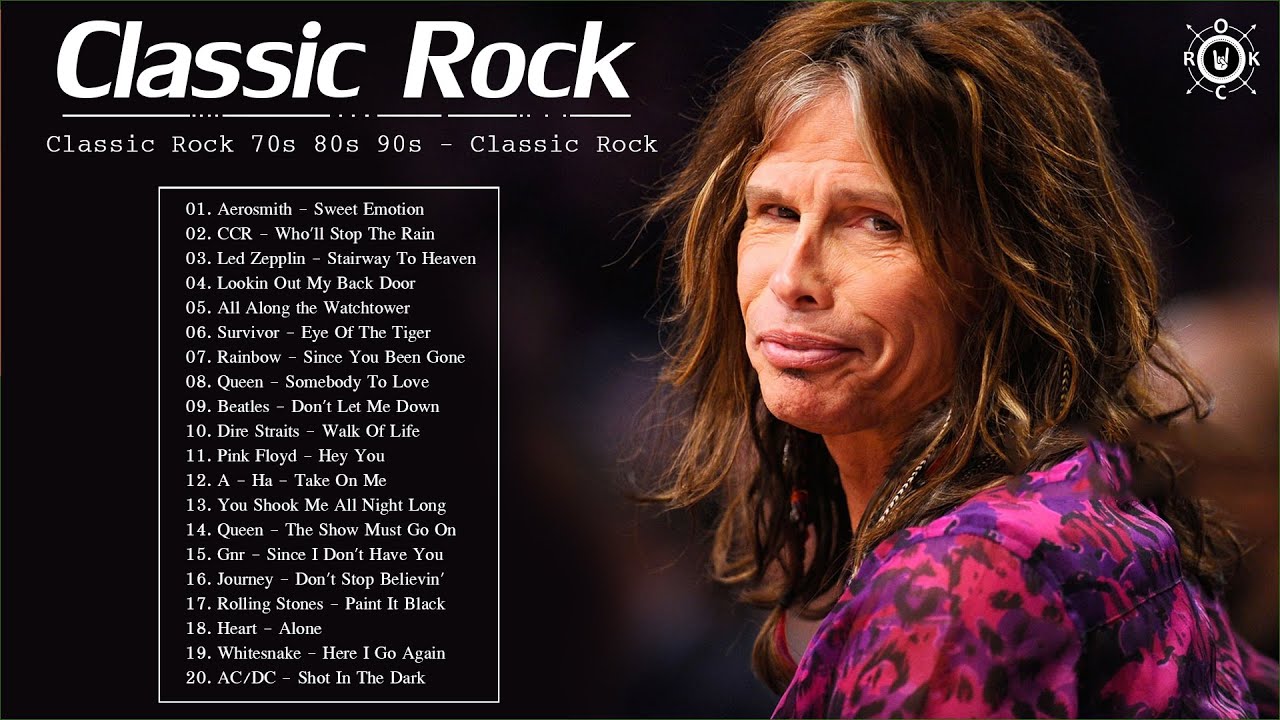 ⁣Classic Rock 70s 80s and 90s - Classic Rock - Mega Classic Rock Songs 🎸🎸
