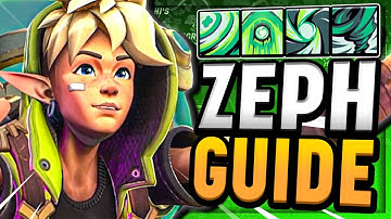Rank 1 Zeph Guide | The Best Comprehensive Guide To ZEPH in SUPERVIVE