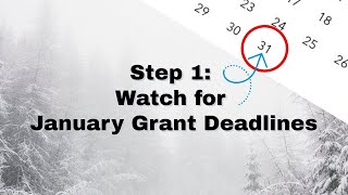 Your First 3 Steps to Successful Grant Proposals in 2024!