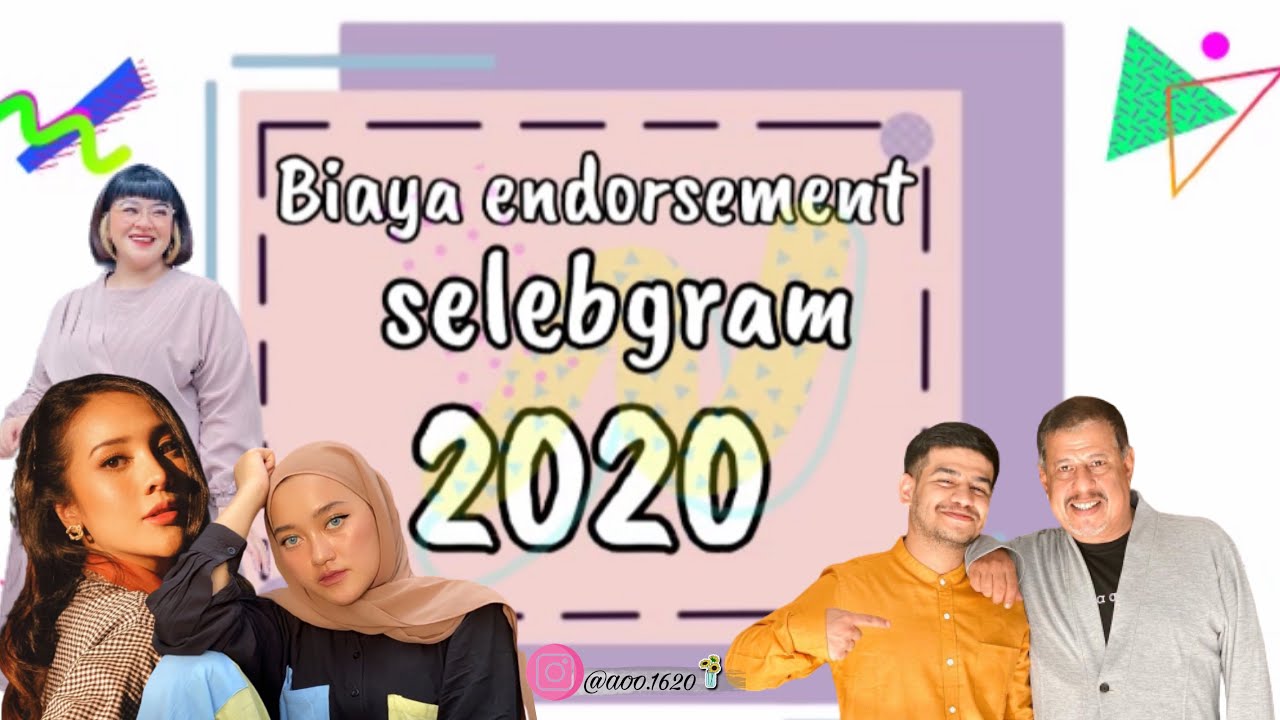 Sharing Bongkar Harga Endorsement Selebgram 2020 Hmm Jadi Pengen Deh 1 