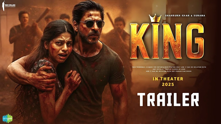 KING - Official Trailer | Shahrukh Khan | Suhana Khan | King Movie Announcement | Concept Trailer