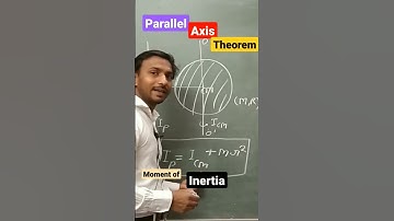 How do you derive the parallel axis theorem? #neet #aiims #neetphysics #physicsneet #shorts #short