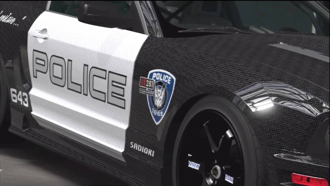 Transformers 5 Cars >> Forza 4 - Barricade Police car Custom design by sadioki (HD) - YouTube Transformers 5 Cars >> Forza 4 - Barricade Police car Custom design by sadioki (HD) - YouTube