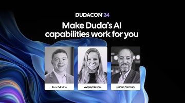 Dudacon 24, Day 3: Make Duda’s AI capabilities work for you