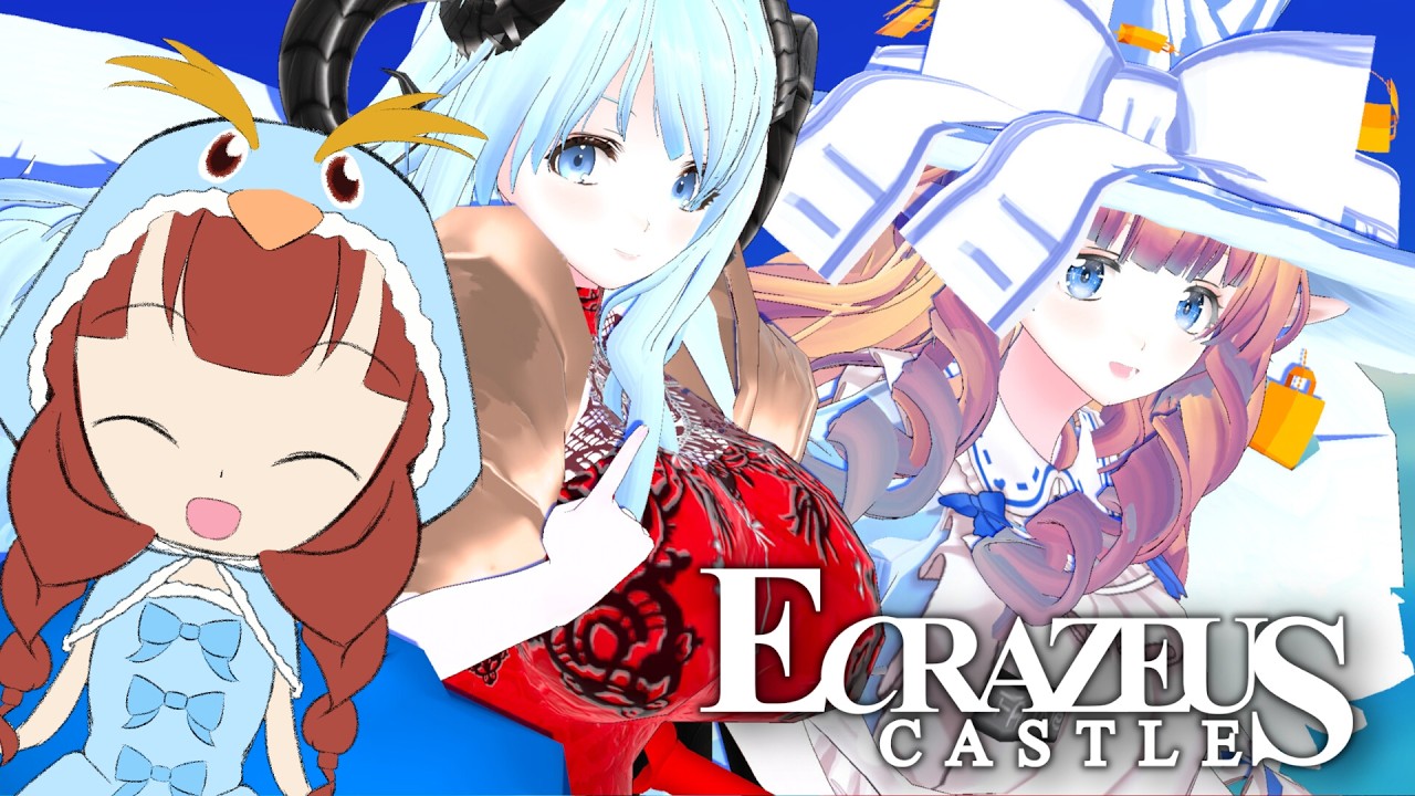 1#【Ecrazeus Castle】Un jeu indé inspiré par PSO2 et Kirby Air Ride ...