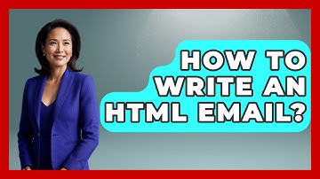How To Write An HTML Email? - TheEmailToolbox.com