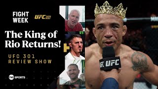 King Aldo Is Back! 👑 #Ufc301 Review Show With Special Guest Tom Aspinall 😮‍💨 Epic Night In Brazil 🇧🇷