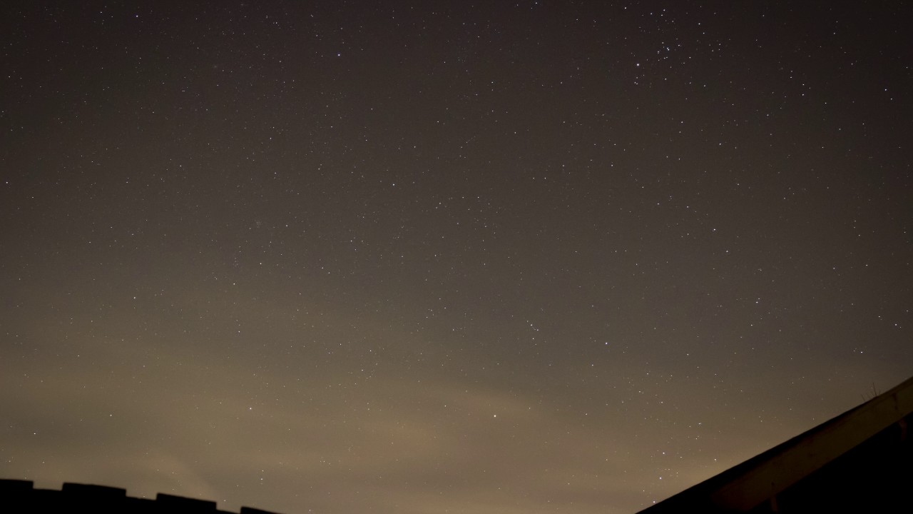 Timelapse Sterrenhemel