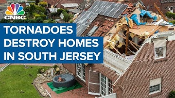 Tornadoes destroy homes in Jersey