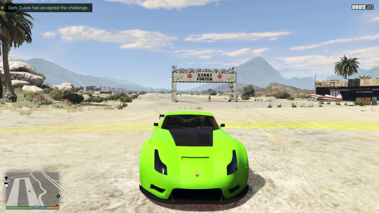 GTA 5 drag test Verlierer stock & tuning